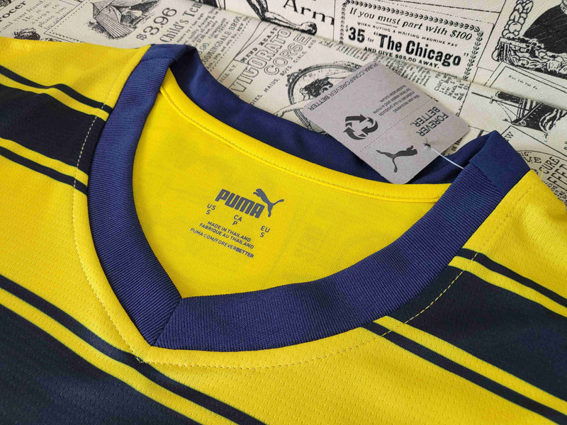 Camisa Parma II 23/24 Puma - Azul e Amarela