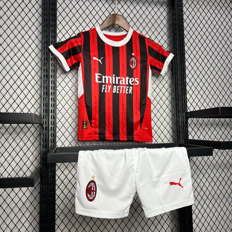 Kit Infantil Milan 24/25 Puma - Rubro Negro