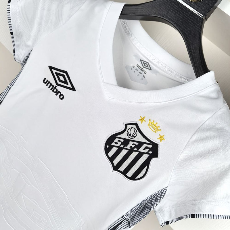 Camisa Santos Feminina 2024 Umbro - Branca