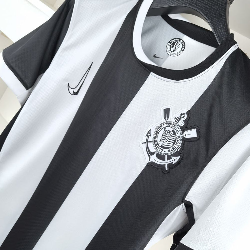 Camisa Corinthians 2024 Nike - Branca e Preta