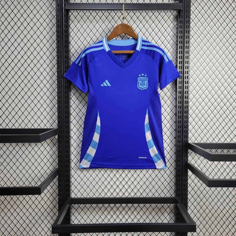 Camisa Seleção Argentina Feminina 2024 Adidas - Azul