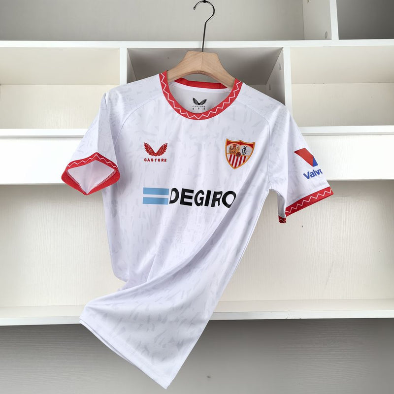 Camisa Sevilla I 24/25 Castore - Branco