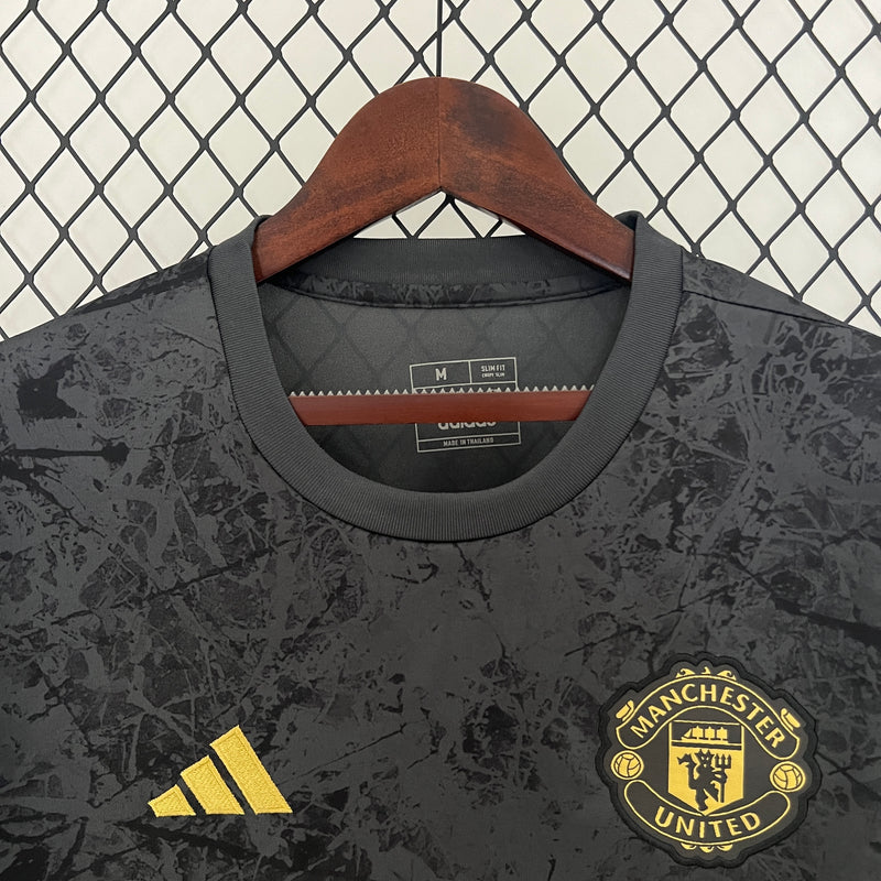 Camisa de Treino Manchester United 23/24 Adidas - Preto