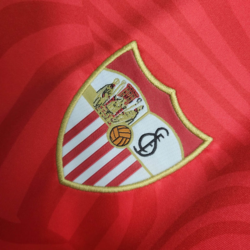 Camisa Sevilla II 23/24 Castore - Vermelho