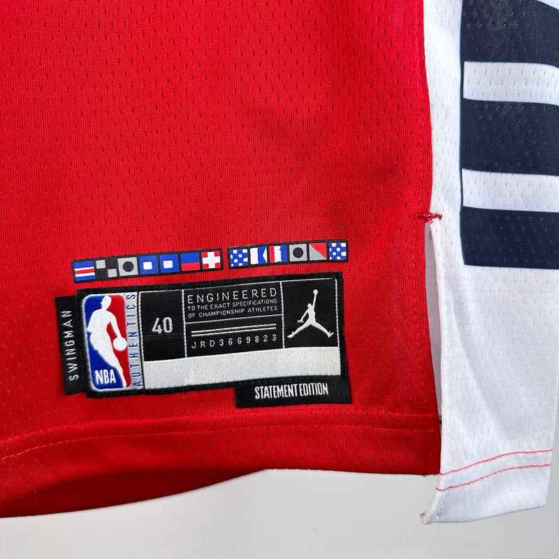 Regata Los Angeles Clippers 24/25 Masculina - Vermelha