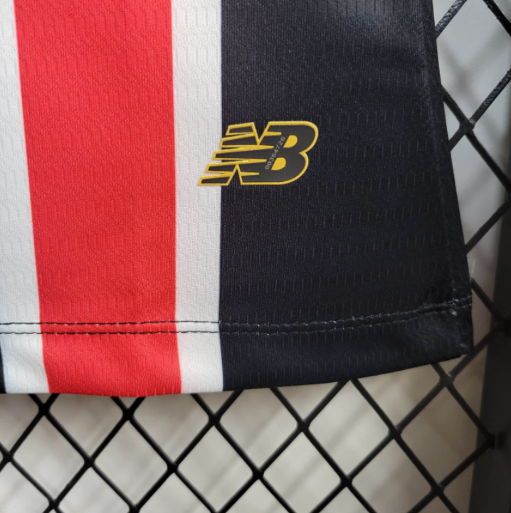 Camisa São Paulo Feminina 2024 New Balance - Tricolor