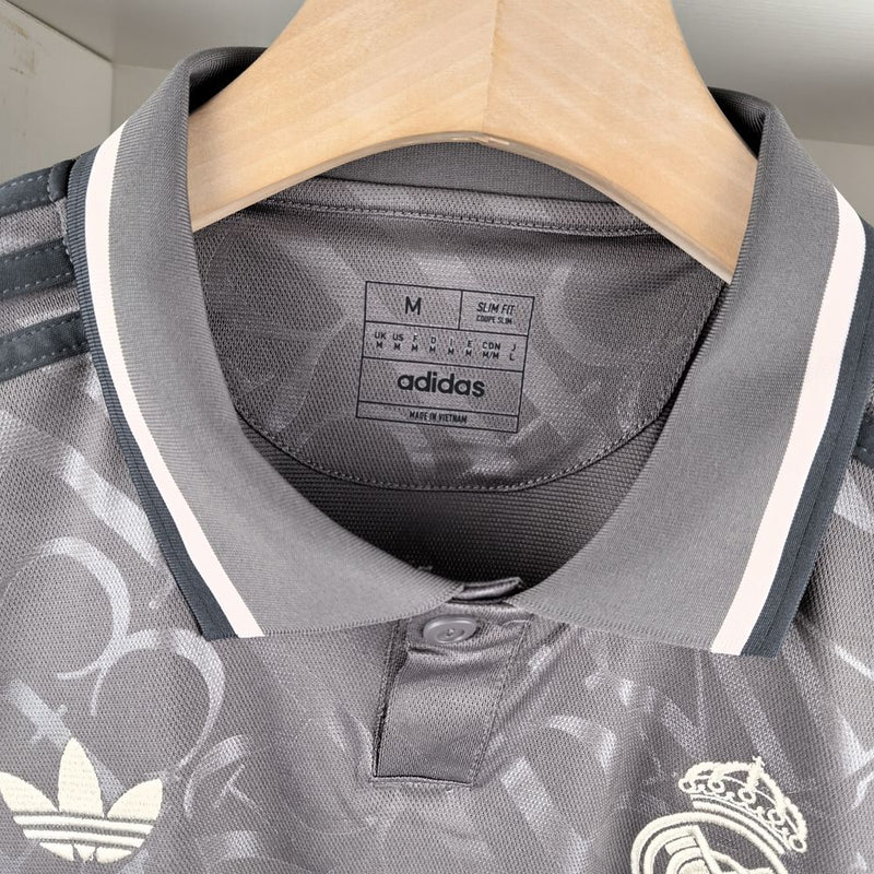 Camisa Real Madri 24/25 Adidas - Cinza