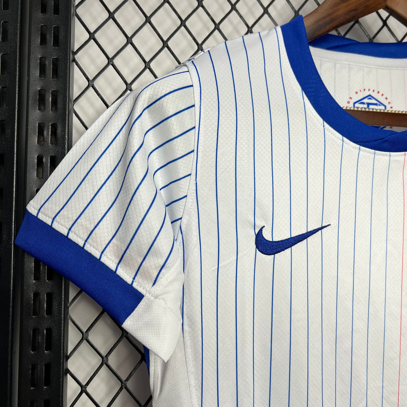 Camisa Seleção França Feminina 2024 Nike - Branca