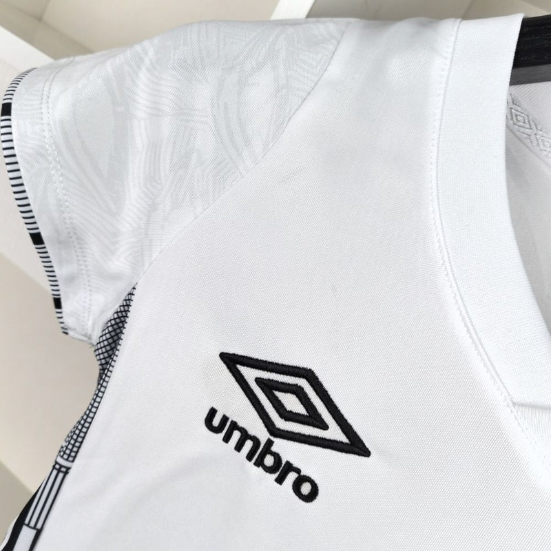 Camisa Santos Feminina 2024 Umbro - Branca