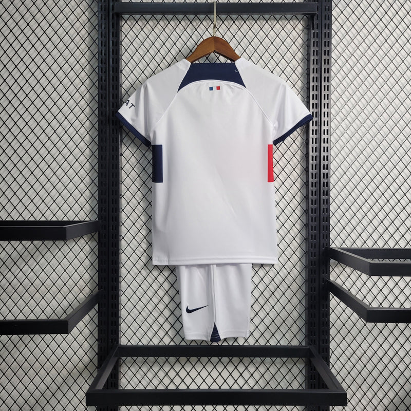 Kit Infantil PSG II 23/24 Nike - Branco