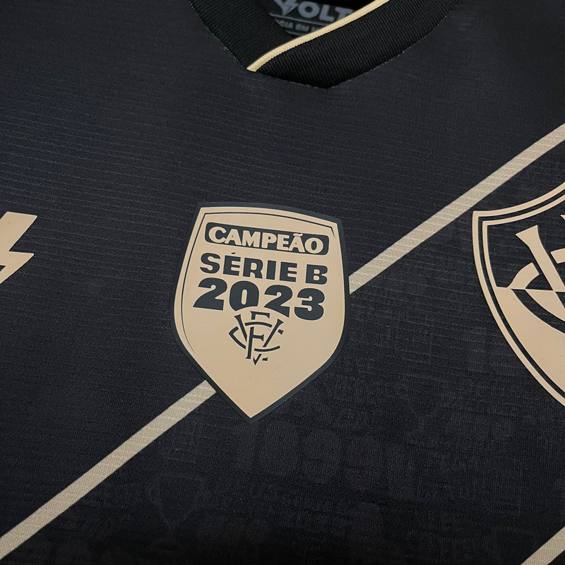 Camisa Vitória Feminina 2023 Título Serie B - Volt - Preta