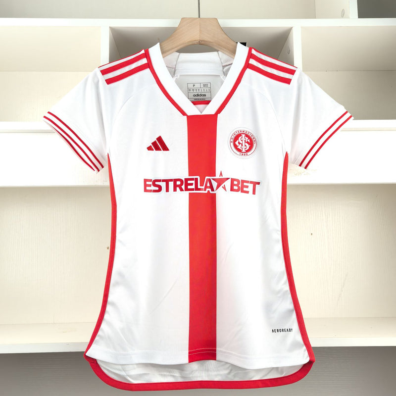 Camisa Internacional Feminina 2024 Adidas - Branca