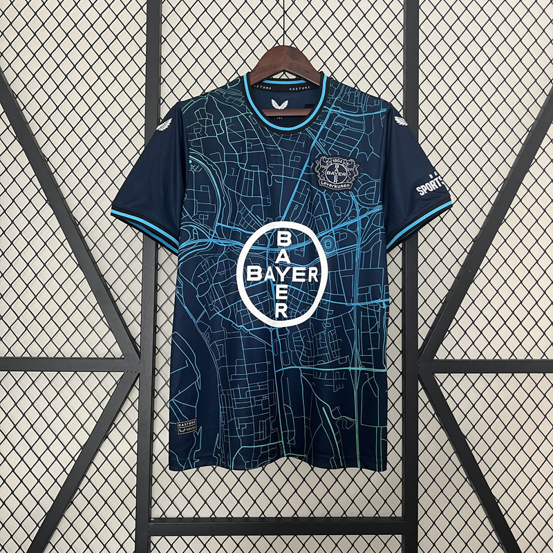 Camisa Bayer Leverkusen Edição Especial 2024 Castore - Azul