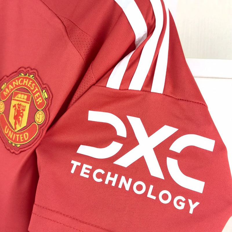 Camisa Manchester United I 24/25 Adidas - Vermelho