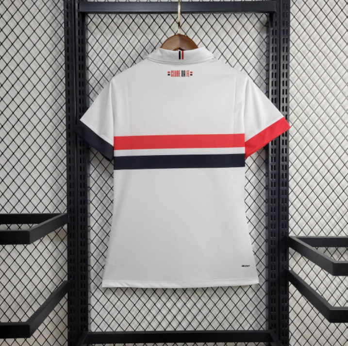 Camisa Feminina São Paulo 2024 New Balance - Branca