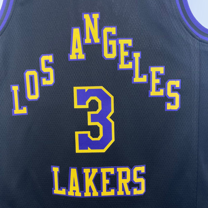 Regata Los Angeles Lakers City 2024 Masculina - Preto