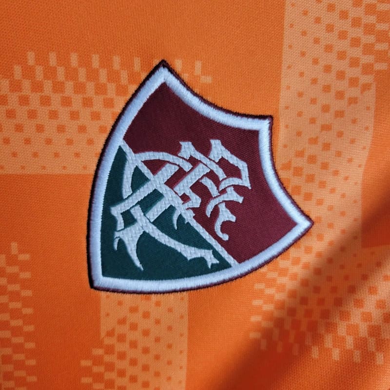 Camisa Feminina Fluminense Goleiro  2024 Umbro - Laranja