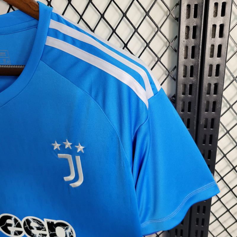 Camisa goleiro Juventus 23/24 Adidas - Azul