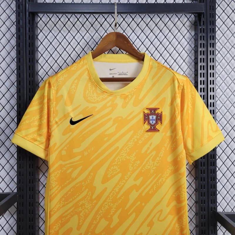 Camisa Seleção Portugal Goleiro 2024 Adidas - Amarela