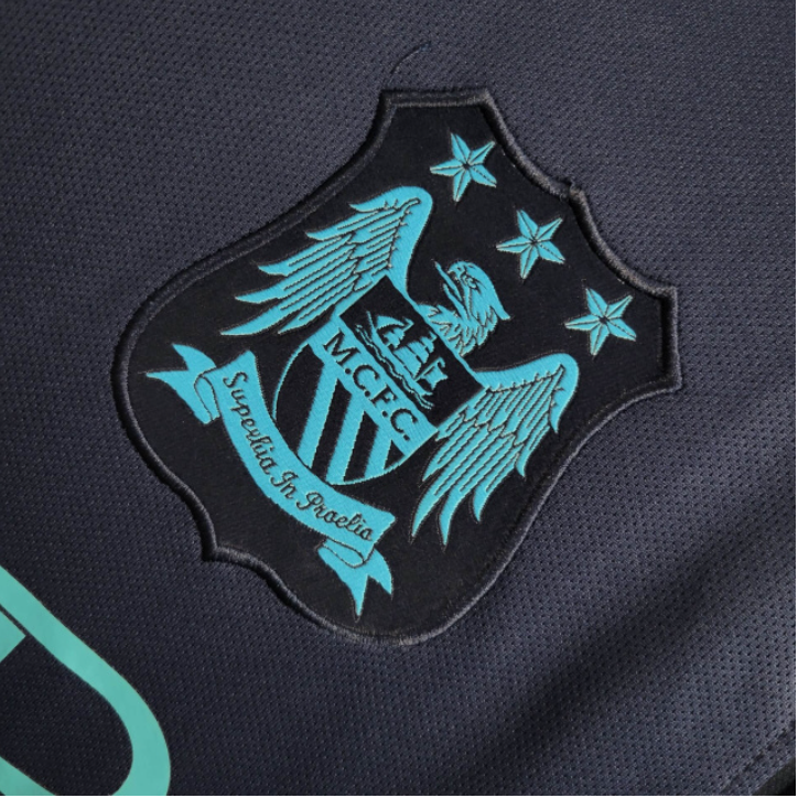 Camisa Manchester City Retrô 2015/16 Nike - Azul