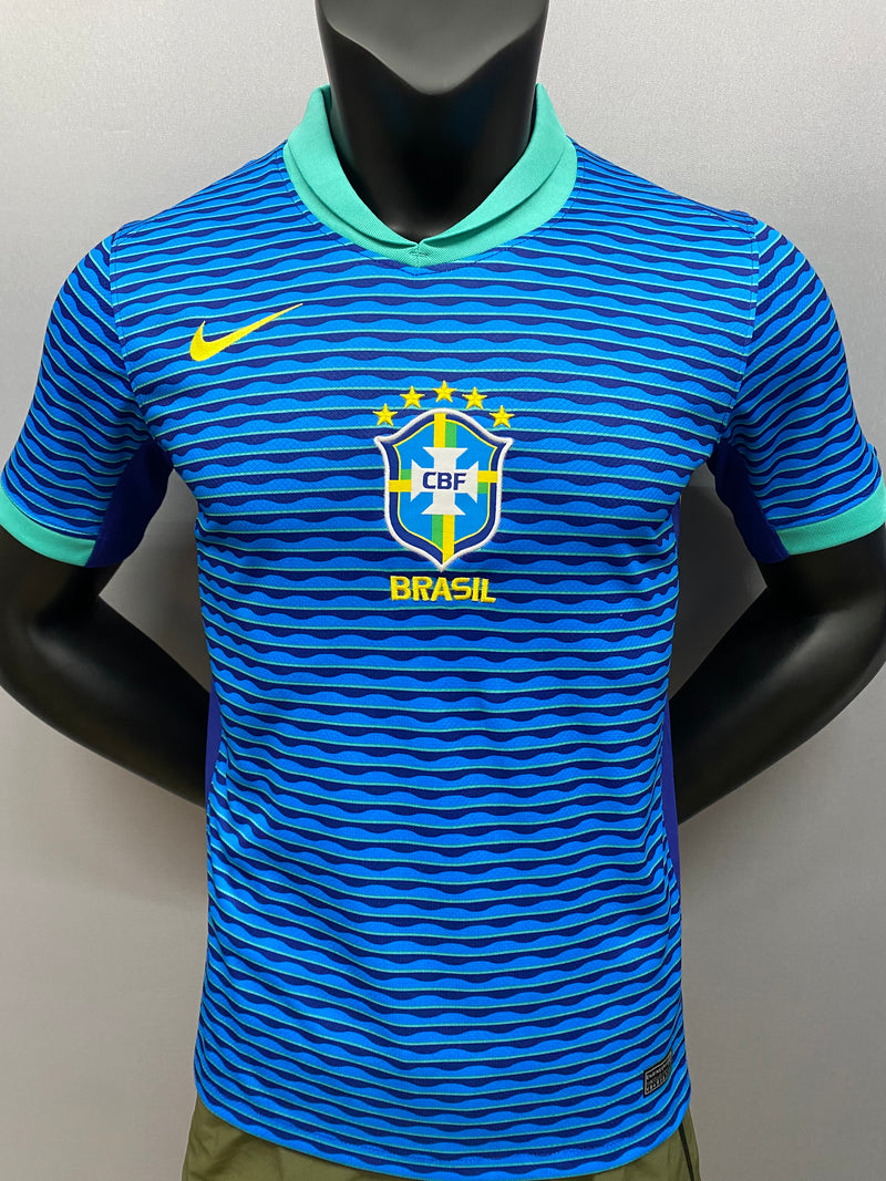 Camisa Seleção Brasil 2024 - Azul - Nike - Masculino