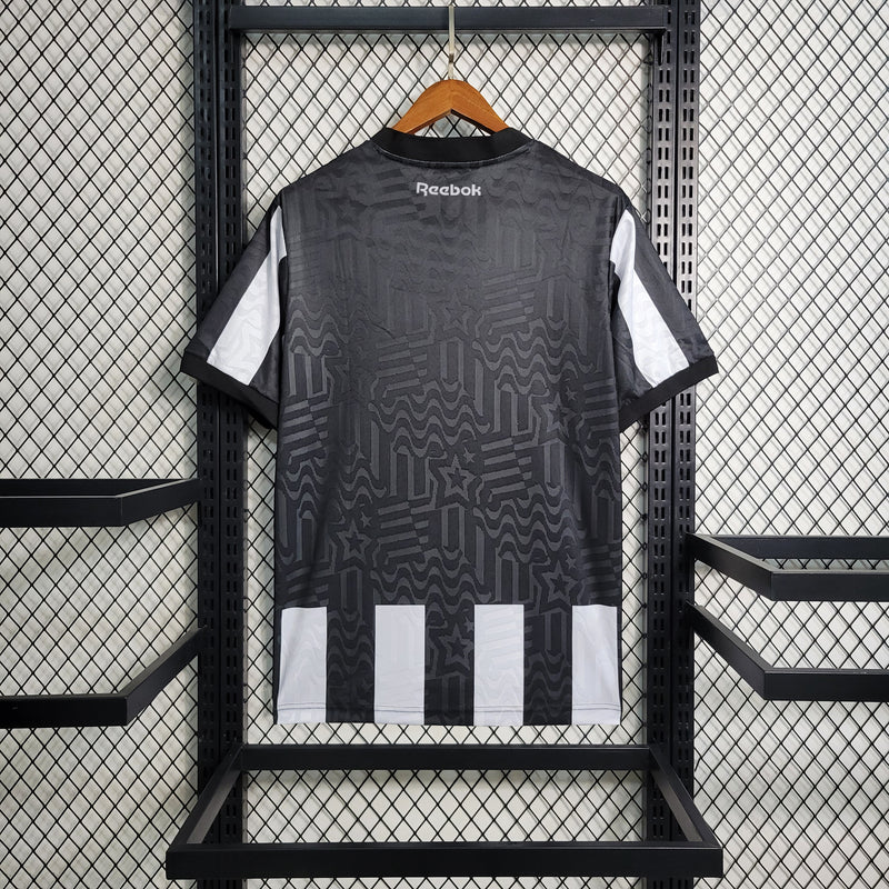 Camisa Botafogo I 23/24 Rebook - Branco/Preto