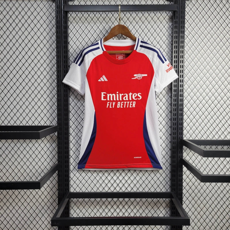 Camisa Arsenal Feminina 24/25 Adidas - Vermelha