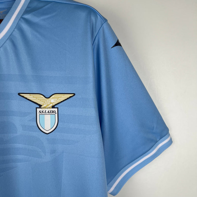 Camisa Lazio I 23/24 Mizuno - Azul