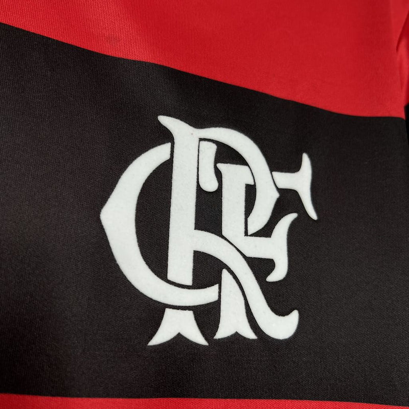 Camisa Flamengo Retrô 2018 Adidas - Rubro Negra