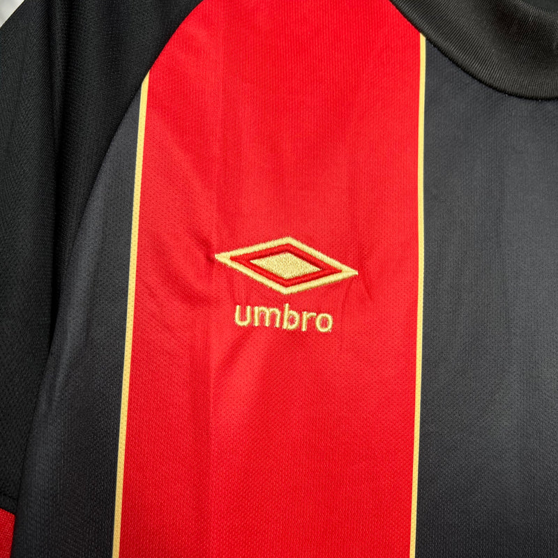 Camisa Bournemouth F.C 24/25 Umbro - Vermelha e Preta