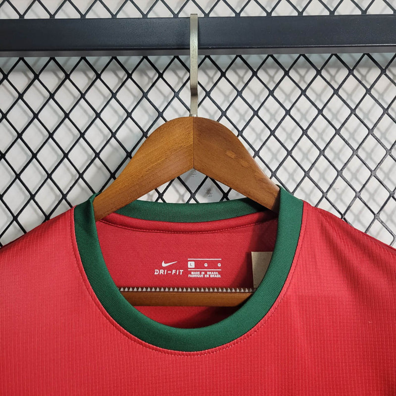 Camisa seleção Portugal I 23/24 Nike - Vermelho e Verde