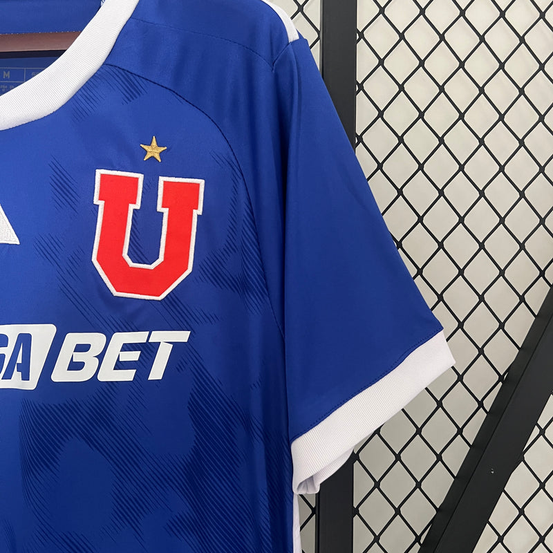 Camisa Universidad de Chile 2024 Adidas - Azul