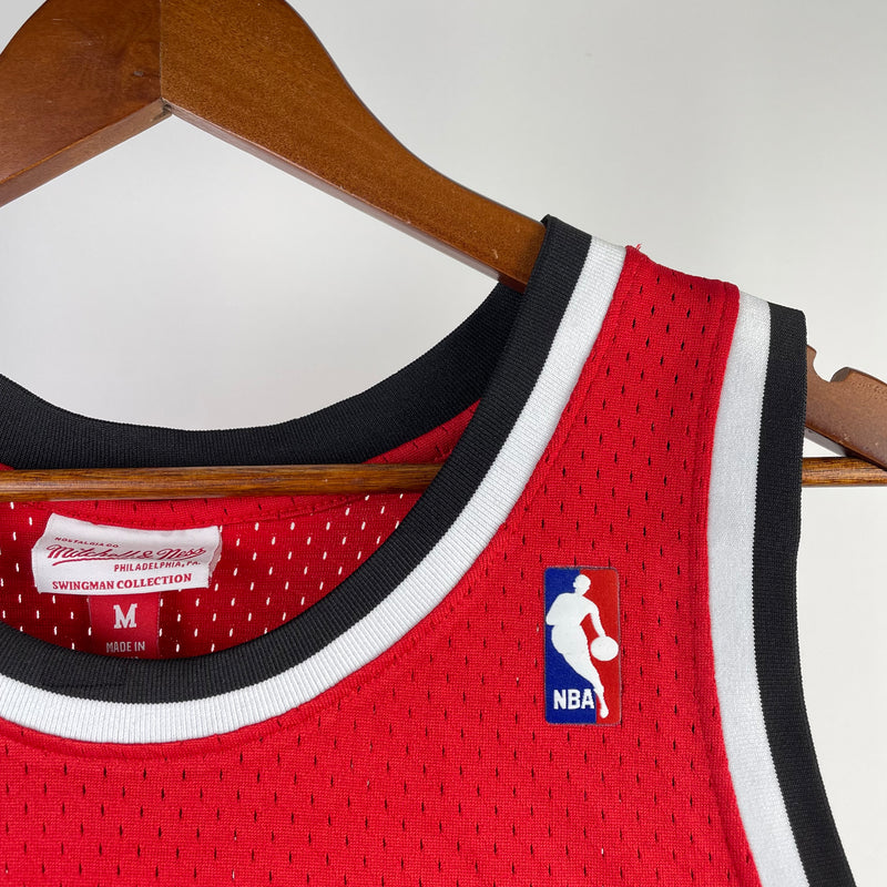 Regata Portland Trail Blazers 1993/94 Masculina - Vermelha