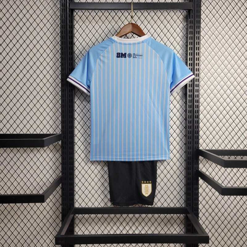 Kit Infantil Seleção Uruguai 2024 - Azul