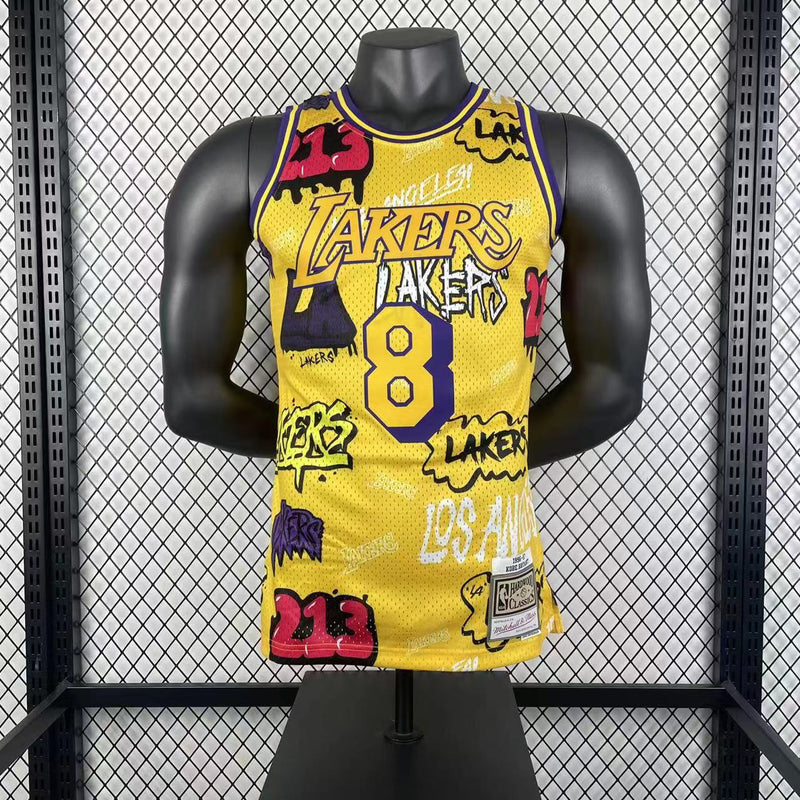 Regata Los Angeles Lakers Edição Limitada 2023 Masculina - Amarela