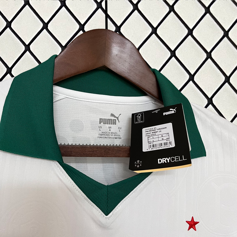 Camisa Palmeiras I [Patch Brasileirão/Avanti] 2024 Puma - Branca