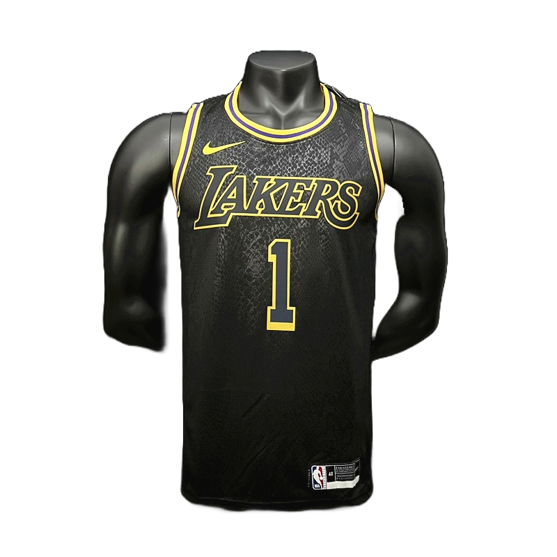 Regata Los Angeles Lakers 2022/23 Masculina - Preta