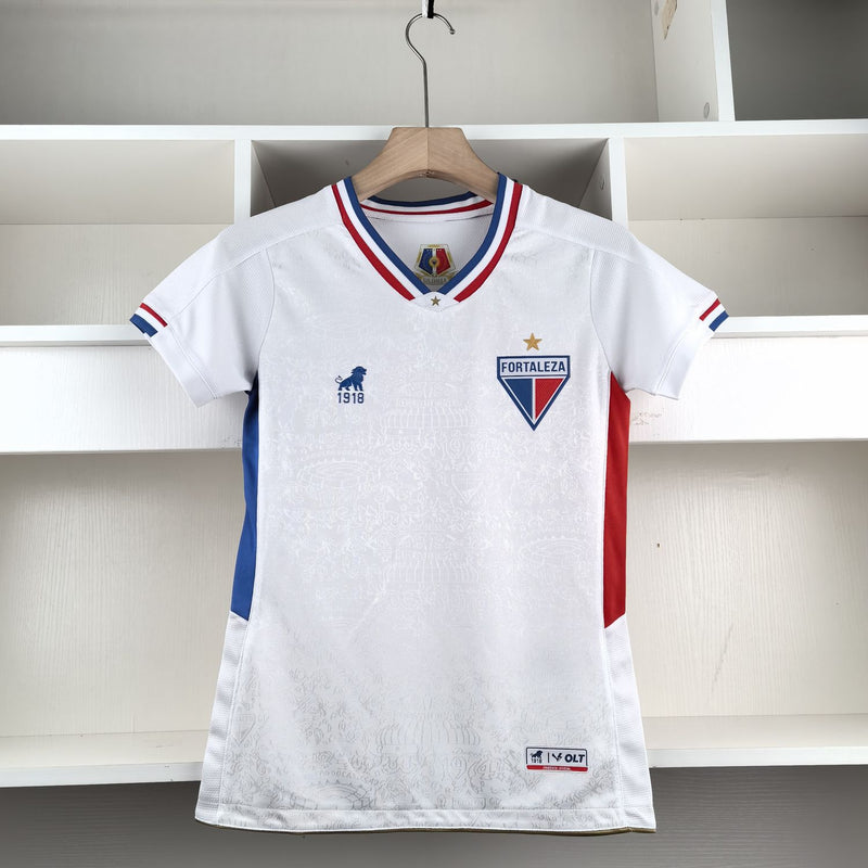 Camisa Fortaleza Feminina 2024 Volt - Branca