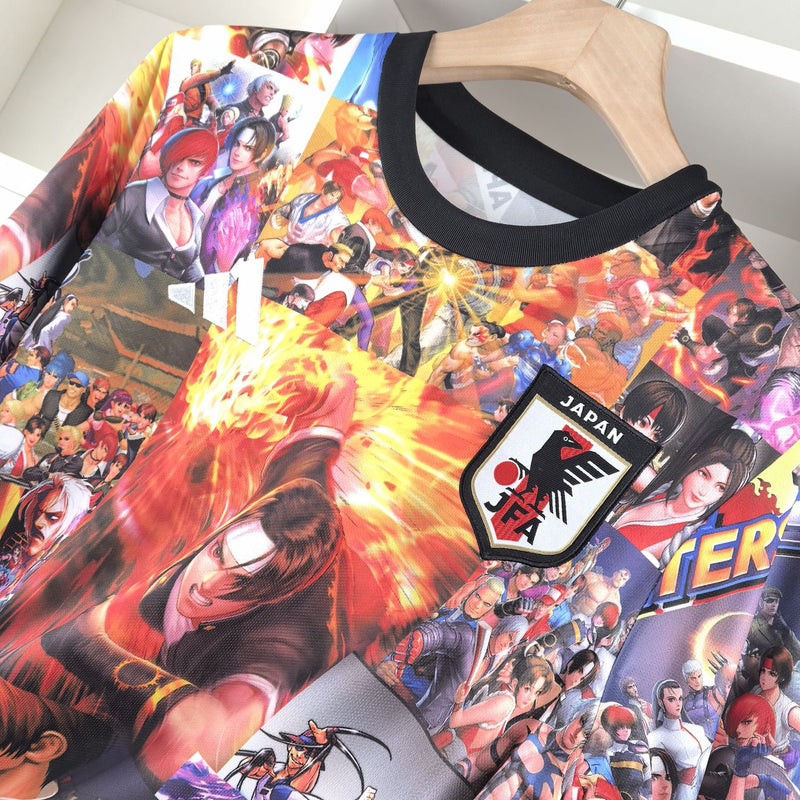 Camisa Seleção Japão Edição Especial The King of Fighters 2024 Adidas