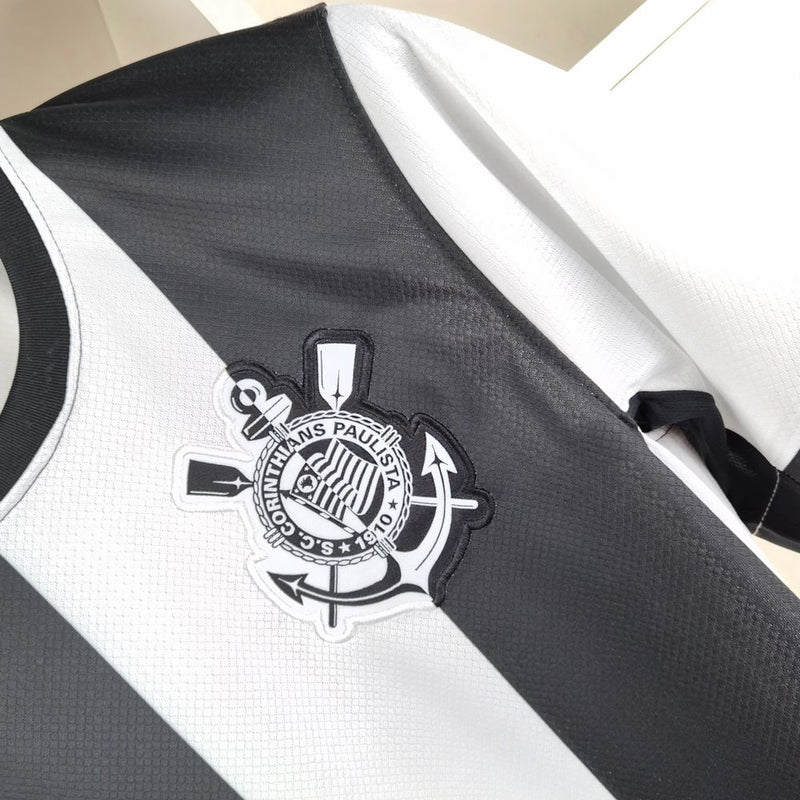 Camisa Corinthians 2024 Nike - Branca e Preta