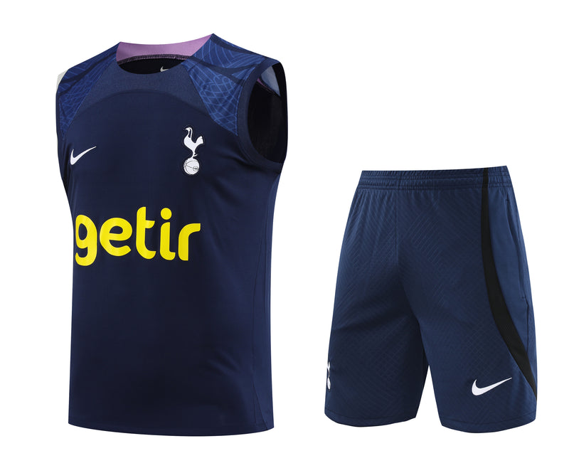 Kit Treino Tottenham Spurs 2023/24 Nike - Azul