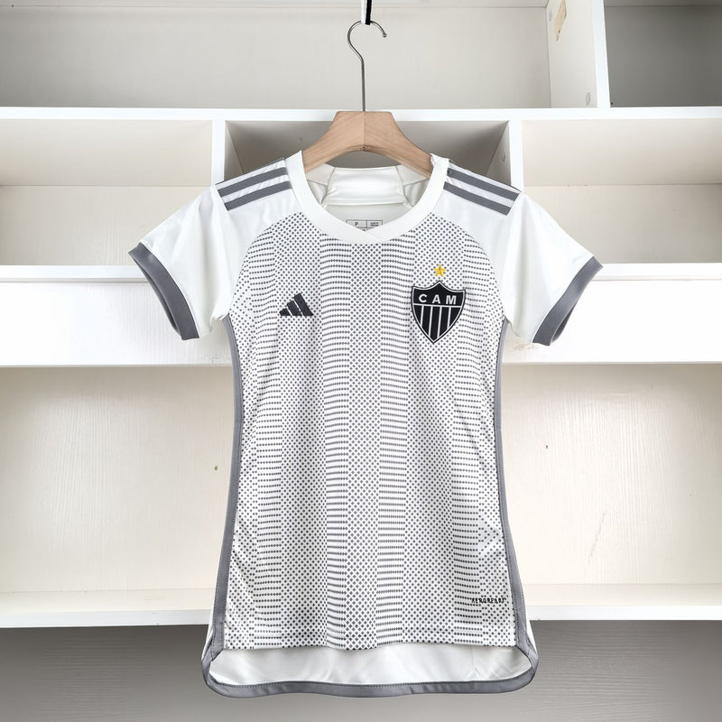 Camisa Atlético Mineiro Feminina 2024 Adidas - Branca