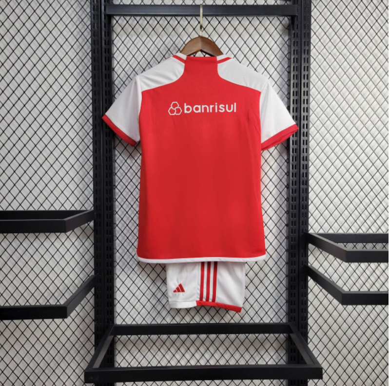 Kit Infantil Internacional 2024 Adidas - Vermelho