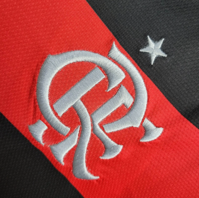 Camisa Flamengo Manga longa I 2024 Adidas - Rubro Negro