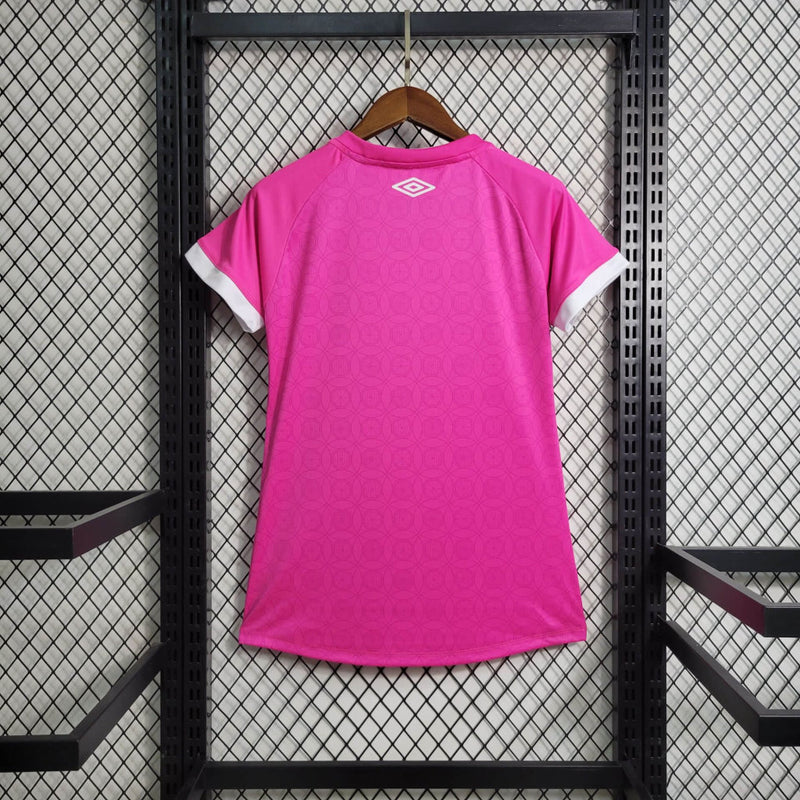 Camisa feminina Santos 23/24 Umbro - Rosa