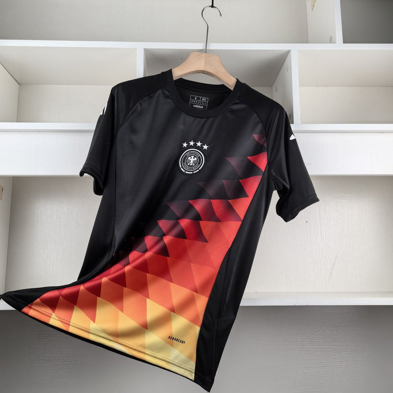 Camisa Seleção Alemanha Pré Jogo 24/25 Adidas - Preta