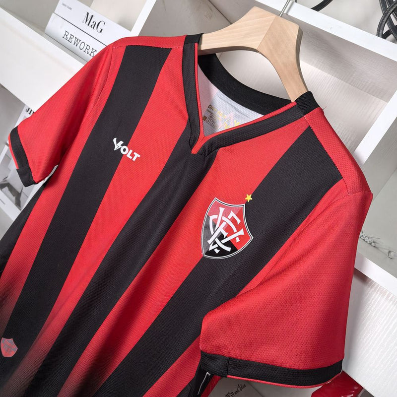 Camisa Vitória 2024 Volt - Rubro Negra