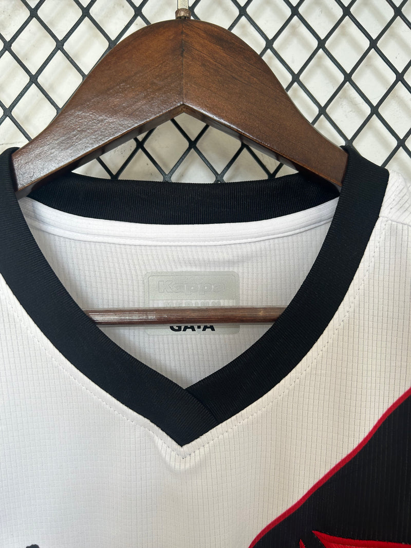 Camisa Regata Vasco 2024 Kappa - Branco com listra Preta