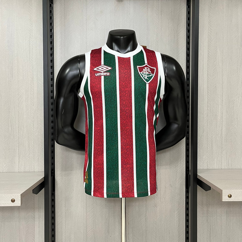 Camisa Fluminense Regata 2024 Umbro - Vermelho e Verde