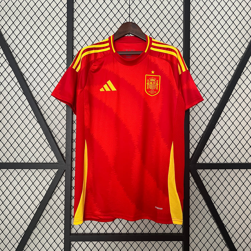 Camisa Seleção Espanha 2024 Adidas - Vermelho